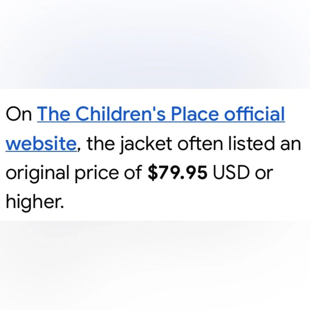 Children’s Place Galaxy 3 in 1 Jacket - NWOT - Boys Size 4